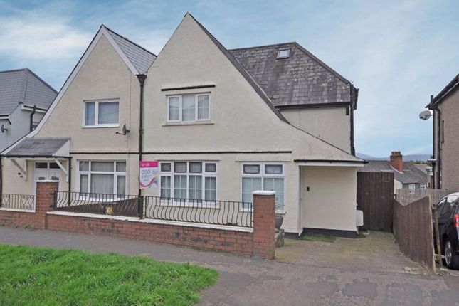 Semi-detached house for sale in Large Extension, Cornwall Road, Newport