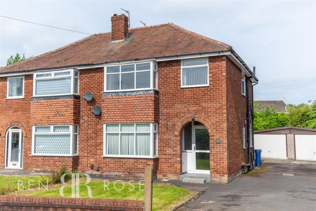 Thumbnail Semi-detached house for sale in Houghton Road, Penwortham, Preston