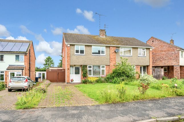 Thumbnail Semi-detached house for sale in Grange Close, Great Glen, Leicester, Leicestershire