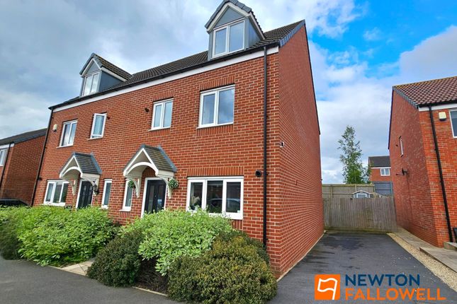 Thumbnail Semi-detached house for sale in Goldcrest Lane, Mansfield