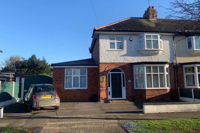 Thumbnail Semi-detached house for sale in Walmsley Grove, Urmston, Manchester