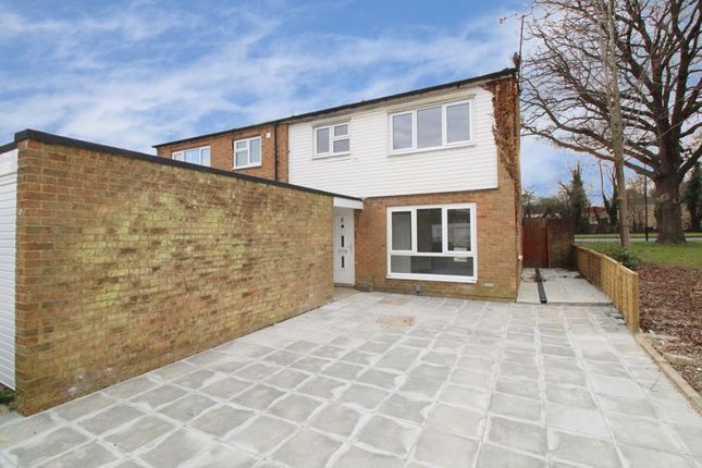 Thumbnail End terrace house to rent in Lismore Crescent, Crawley