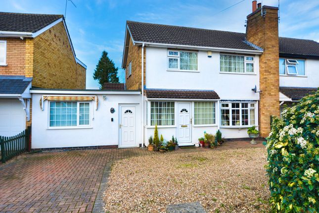 Semi-detached house for sale in Dorset Avenue, Wigston, Leicester