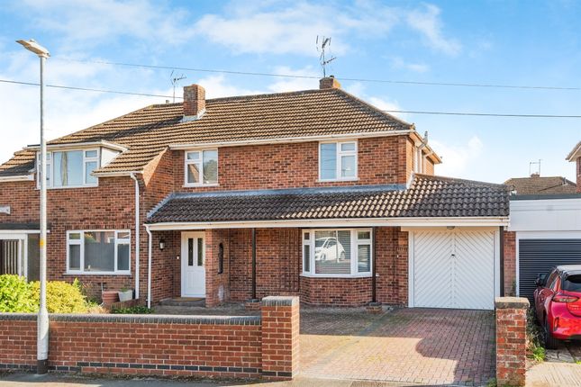 Thumbnail Semi-detached house for sale in Burns Way, Swindon