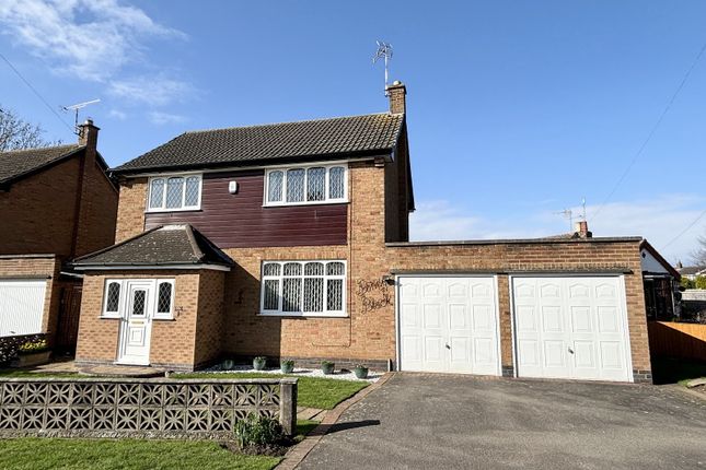 Detached house for sale in Grove Road, Whetstone, Leicester, Leicestershire.