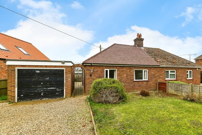 Thumbnail Semi-detached bungalow for sale in Northcote, Docking, King's Lynn