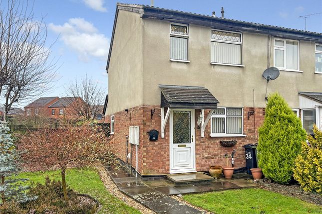 Semi-detached house for sale in Alport Way, Wigston, Leicestershire