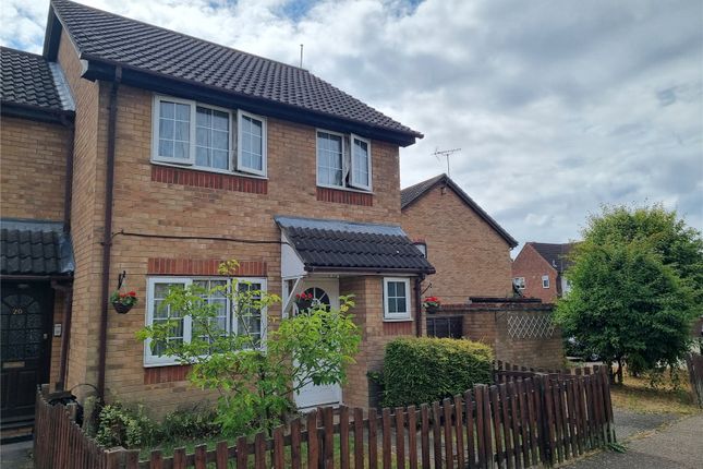 Thumbnail End terrace house for sale in Albrighton Croft, Highwoods, Colchester