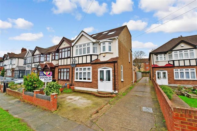 Thumbnail End terrace house for sale in Gresham Drive, Romford, Essex