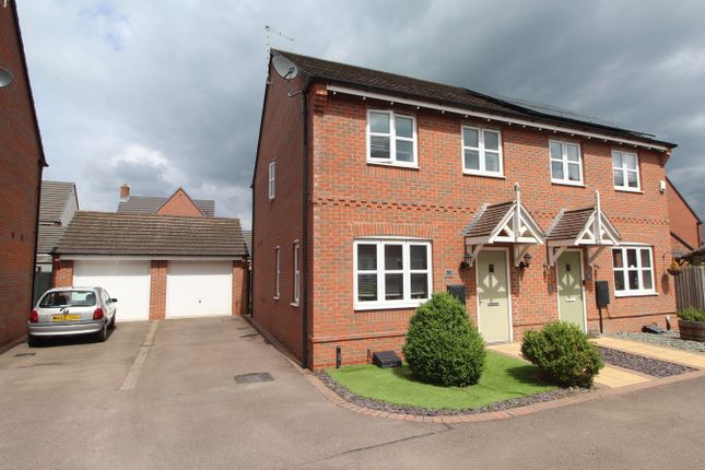 Thumbnail Semi-detached house for sale in Old Farm Lane, Newbold Verdon, Leicester