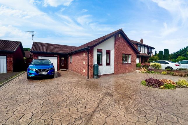 Thumbnail Bungalow for sale in Shrewsbury Close, Church Green, Newcastle Upon Tyne