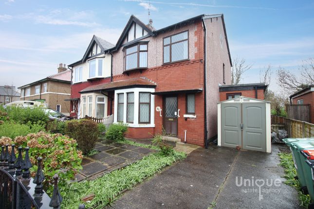 Thumbnail Semi-detached house for sale in Shakespeare Road, Fleetwood