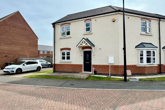 Thumbnail Semi-detached house for sale in Wagtail Drive, Birstall