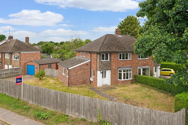 Thumbnail Semi-detached house for sale in Bury Road, Stapleford, Cambridge Sat Nav