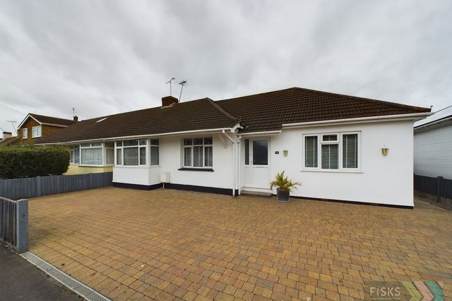 Thumbnail Semi-detached bungalow for sale in Berkeley Lane, Canvey Island