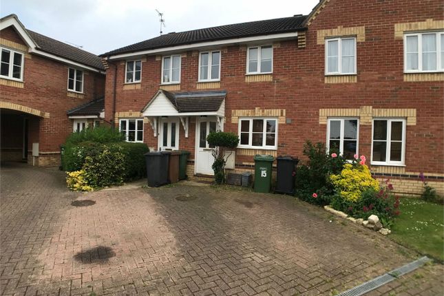 Thumbnail Terraced house to rent in Fieldfare Drive, Stanground, Peterborough