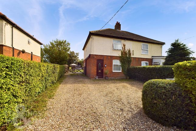 Semi-detached house for sale in Church Road, Cantley, Norwich