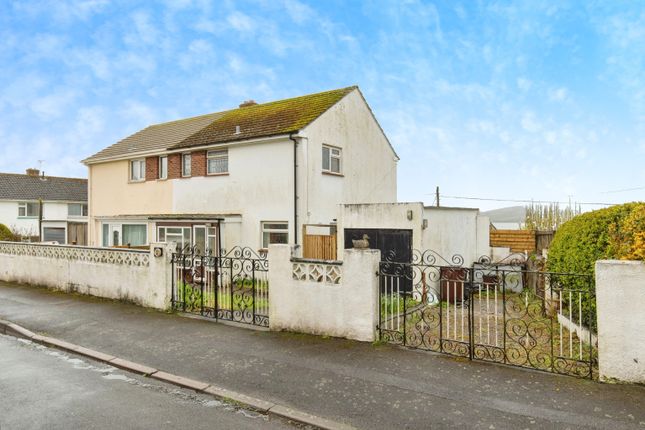 Thumbnail Semi-detached house for sale in Maker Road, Torpoint, Cornwall