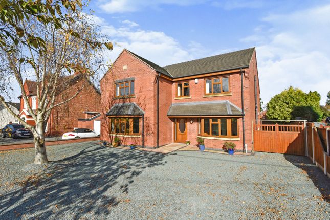 Thumbnail Detached house for sale in Newcastle Road, Nantwich