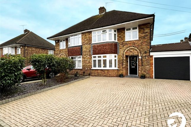 Thumbnail Semi-detached house for sale in Woodlands Rise, Swanley, Kent