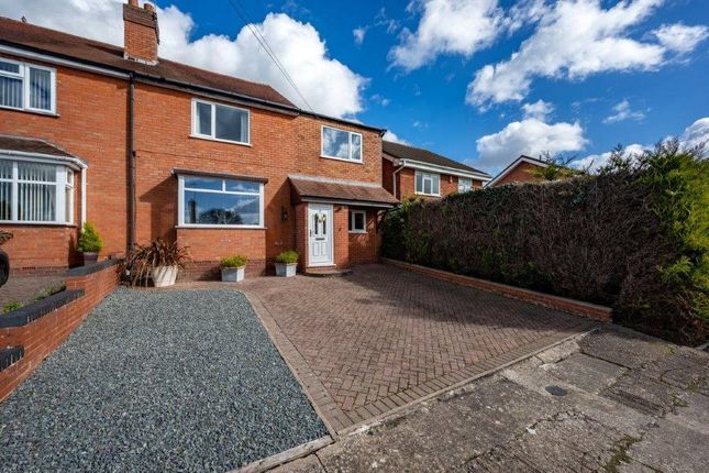 Thumbnail Semi-detached house for sale in Chandlers Close, Crabbs Cross, Redditch, Worcestershire