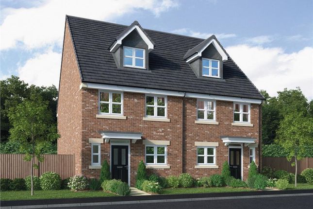 Thumbnail Semi-detached house for sale in "The Auden" at Stannington Road, North Shields