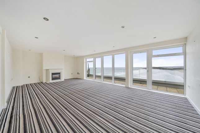 Flat for sale in Frontline 1500 Sqft Penthouse, North Esplanade Road, Newquay, Cornwall