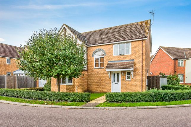 Thumbnail Detached house for sale in Aston Close, Yaxley, Peterborough