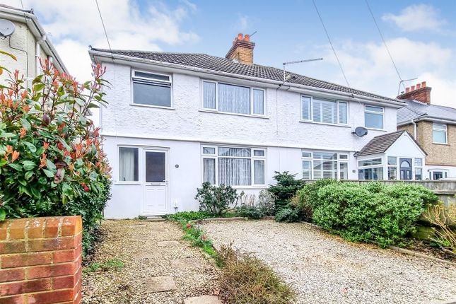 Thumbnail Semi-detached house for sale in Library Road, Parkstone, Poole