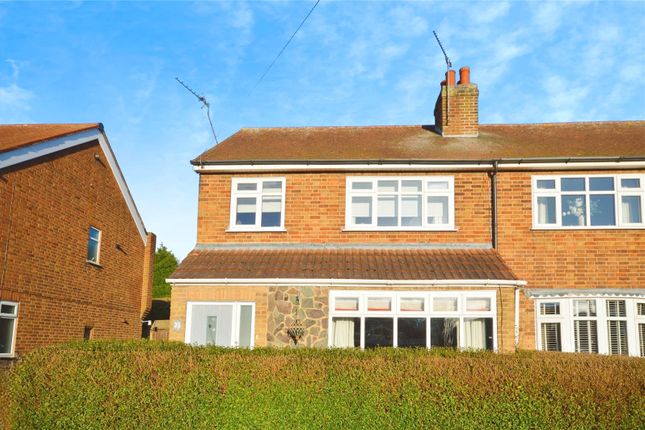 Thumbnail Semi-detached house for sale in Station Road, Ibstock, Leicestershire