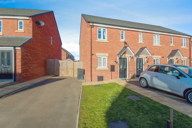 Thumbnail End terrace house for sale in Whittle Road, Holdingham, Sleaford