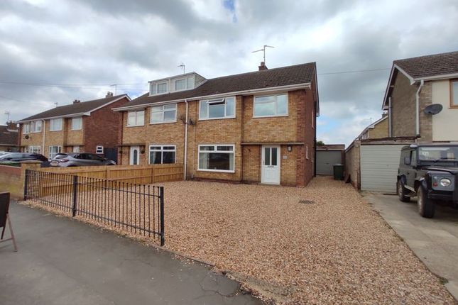 Thumbnail Semi-detached house to rent in Hallcroft Road, Whittlesey, Peterborough