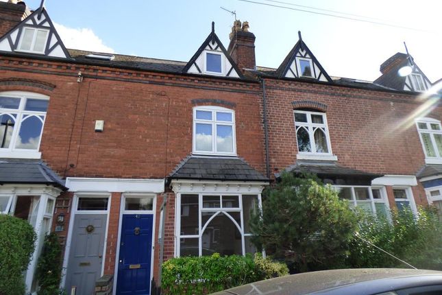 Terraced house to rent in Regent Road, Harborne, Birmingham