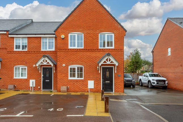 Thumbnail End terrace house for sale in Wren Close, Lower Stondon, Henlow, Bedfordshire