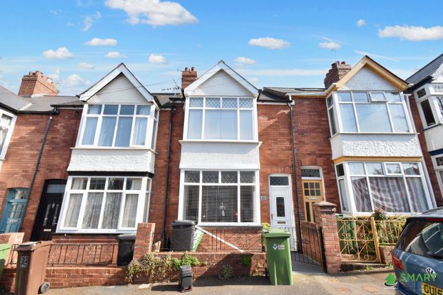 Terraced house for sale in Wyndham Avenue, Exeter