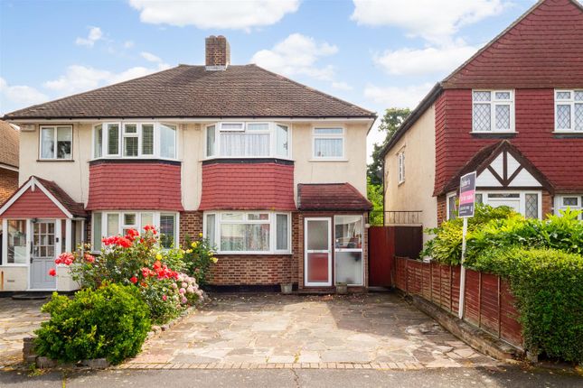 Thumbnail Semi-detached house for sale in Sherborne Road, North Cheam, Sutton