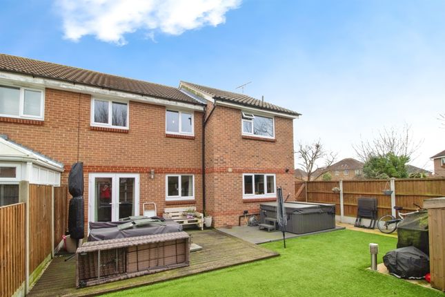 Semi-detached house for sale in Milbanke Close, Shoeburyness, Southend-On-Sea