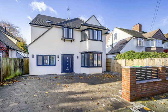 Thumbnail Detached house for sale in Cardinal Crescent, New Malden