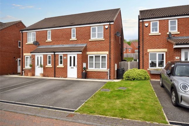 Thumbnail Semi-detached house for sale in Goldfinch View, Kippax, Leeds, West Yorkshire
