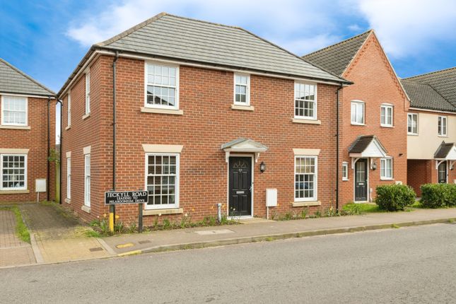 Thumbnail Detached house for sale in Jeckyll Road, Wymondham, Norfolk