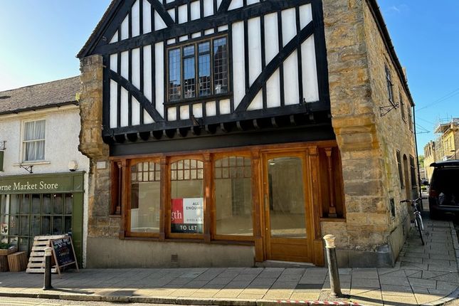 Retail premises to let in Cheap Street, Sherborne, Dorset