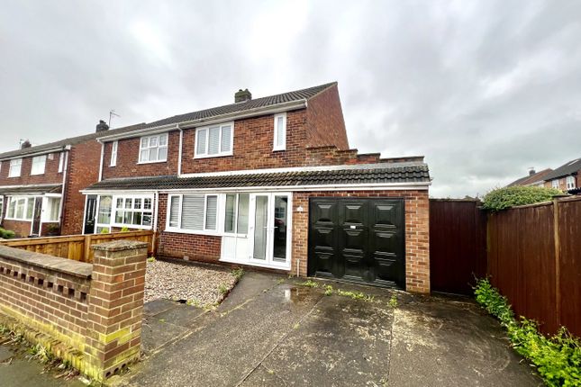 Thumbnail Semi-detached house for sale in Salcombe Drive, Hartlepool