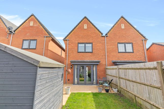 Semi-detached house for sale in Badger Place, Bordon