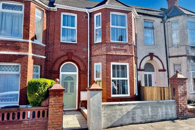 Thumbnail Terraced house for sale in West Park Road, Newport