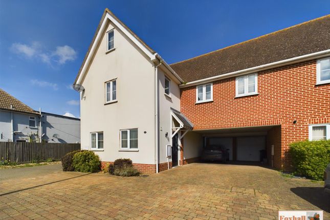 Link-detached house for sale in Clacton Road, Elmstead, Colchester