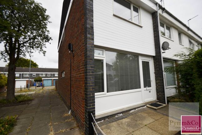 Thumbnail End terrace house to rent in Grove Avenue, Norwich