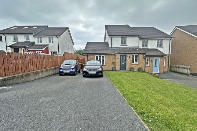 Semi-detached house for sale in Ballanoa Meadow, Santon, 1HQ, Santon, Isle Of Man