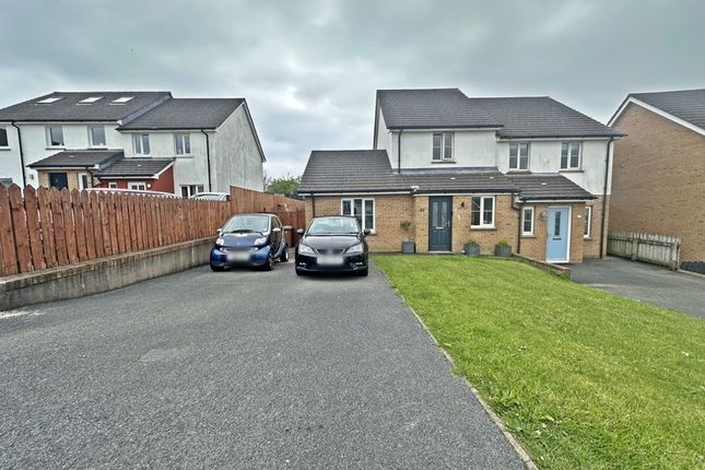 Thumbnail Semi-detached house for sale in Ballanoa Meadow, Santon, 1HQ, Santon, Isle Of Man