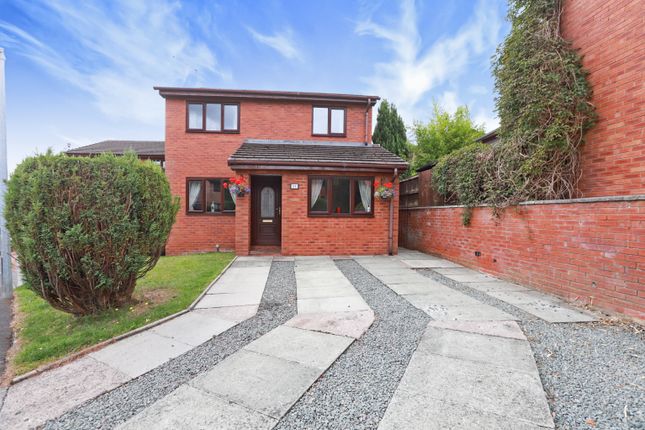 Thumbnail Detached house for sale in Saxon Road, Gwersyllt