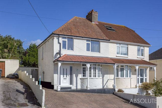 Thumbnail Semi-detached house for sale in Maidenway Road, Paignton, Devon